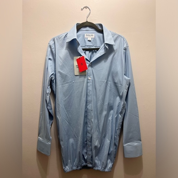 Tommy John bundle Classic Fit Stay Tucked Dress Shirt Button Down Size 16 32/33 - Picture 2 of 12